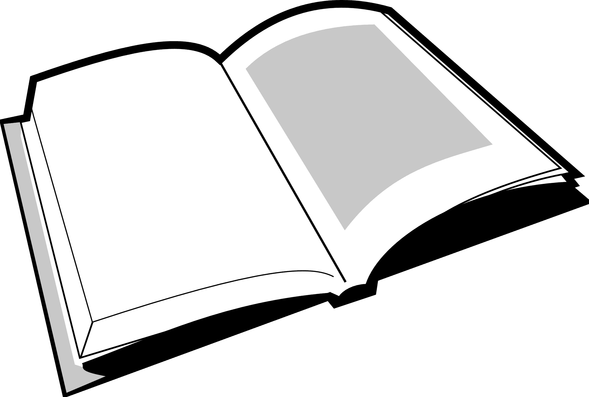 Open Book Clipart PNG image
