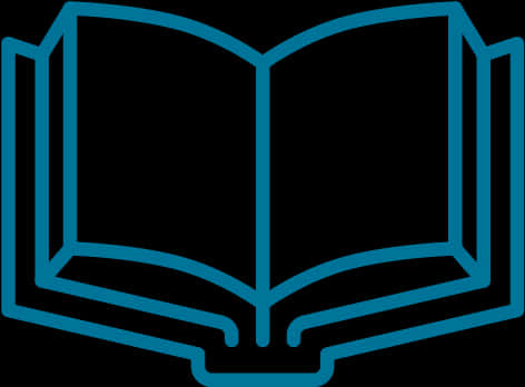 Open Book Icon Outline PNG image