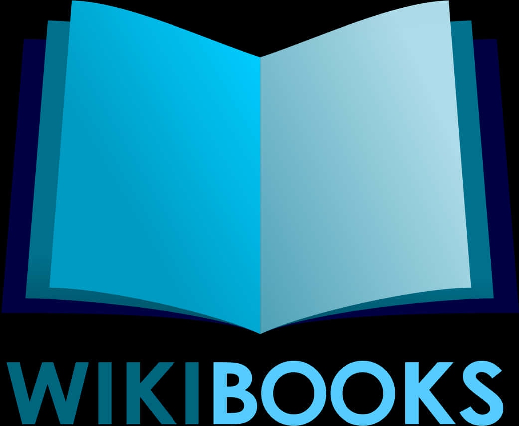 Open Book Logo Wikibooks PNG image