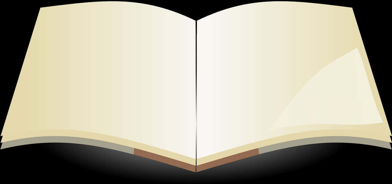 Open Book Vector Illustration PNG image