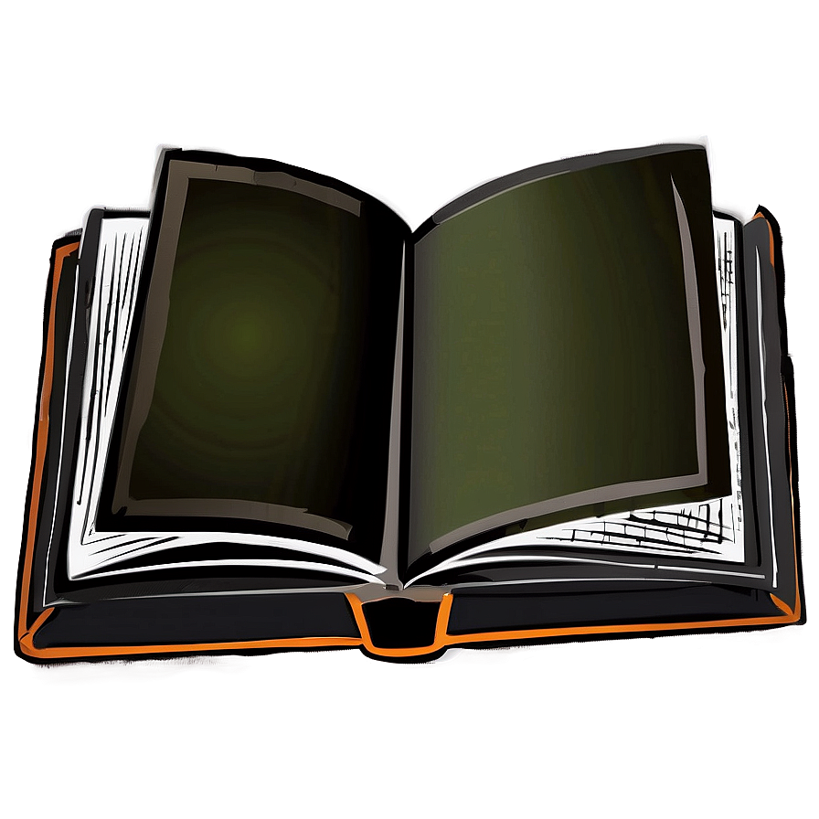 Open Book Vector Png Hcd PNG image