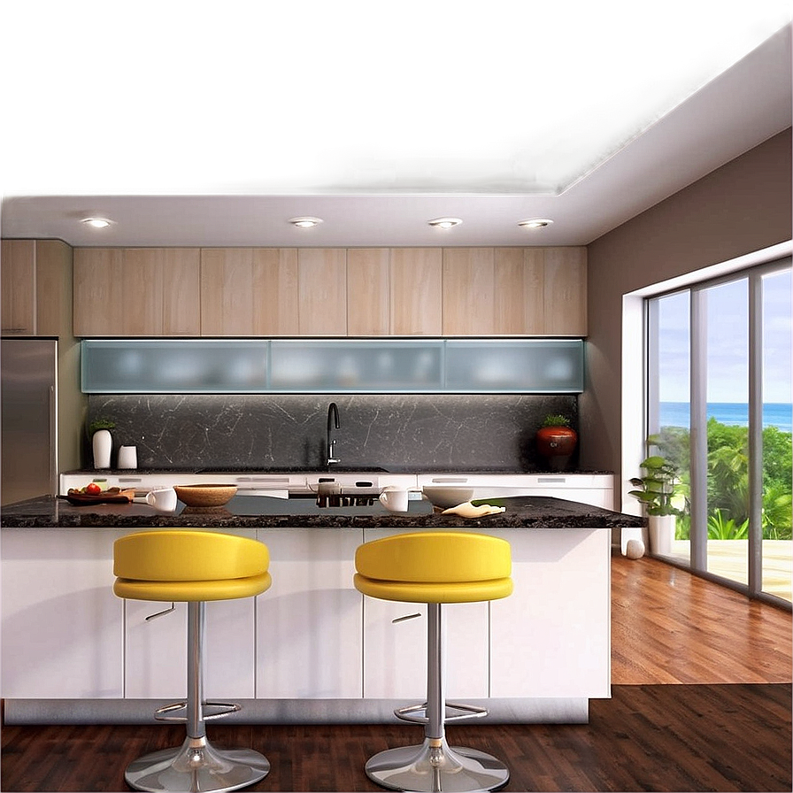 Open Concept Kitchen Png 05242024 PNG image