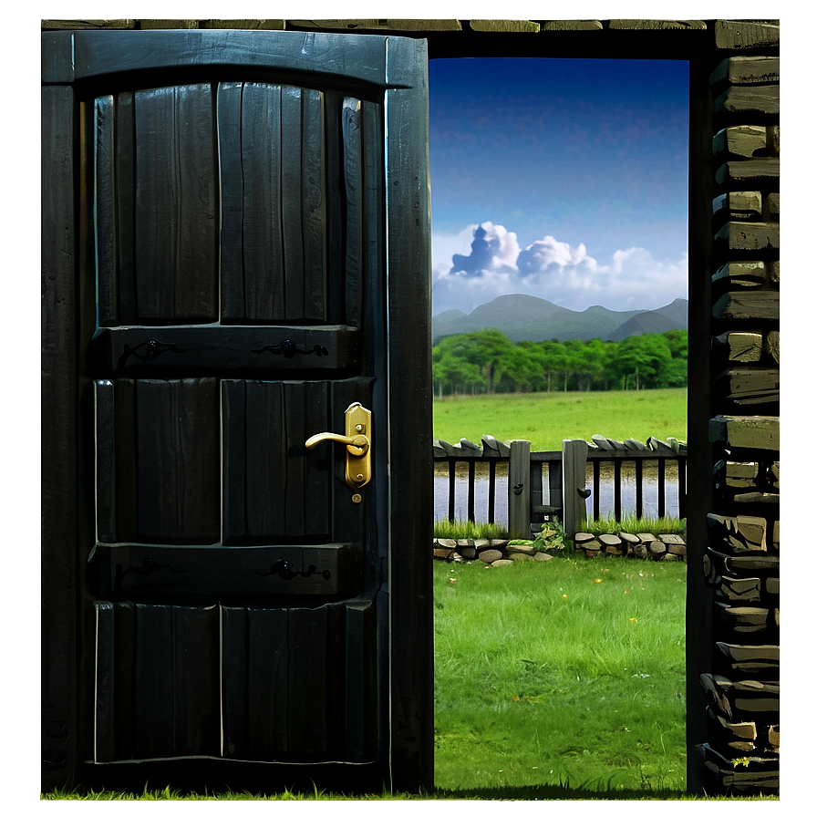 Open Door To Fantasy World Png 45 PNG image