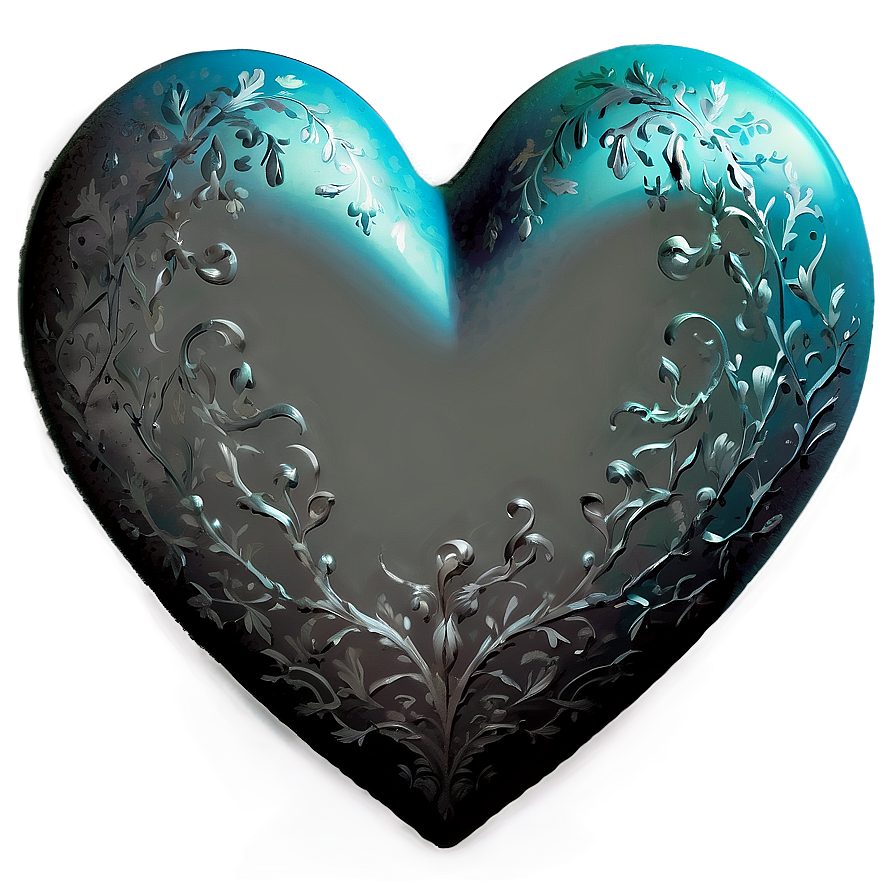 Open Heart In Vintage Look Png Fqk4 PNG image