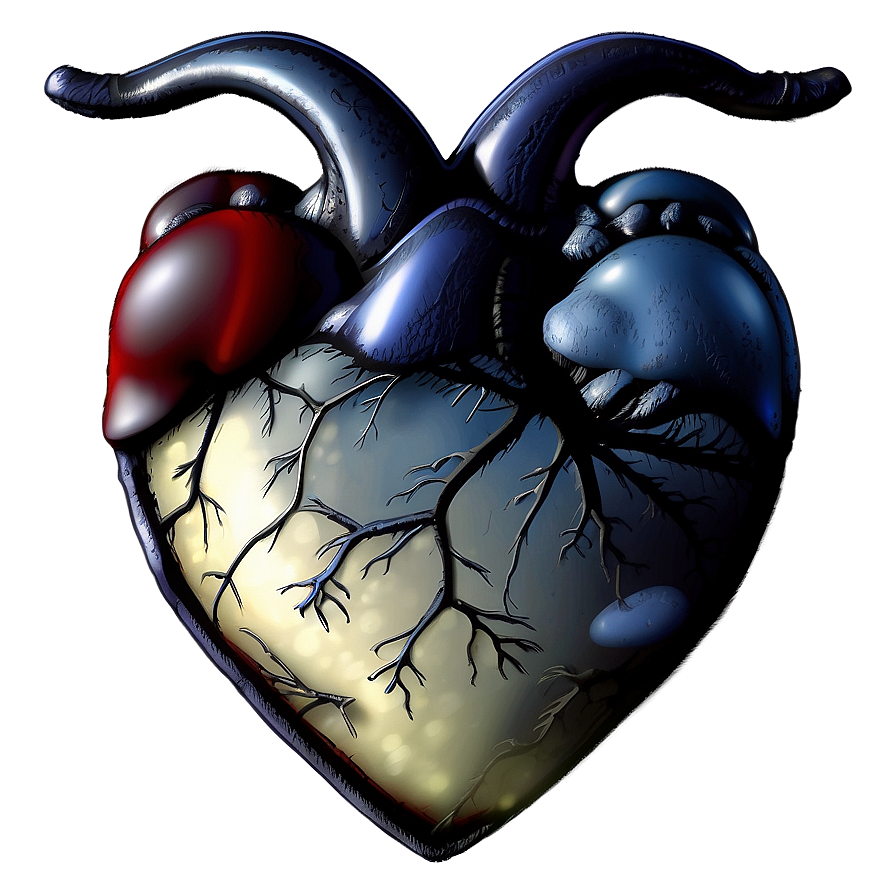 Open Heart In Winter Theme Png 92 PNG image