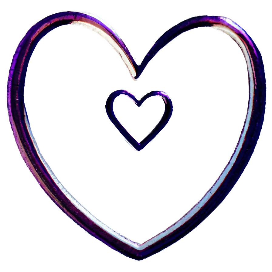 Open Heart Outline Graphic Png Vie13 PNG image