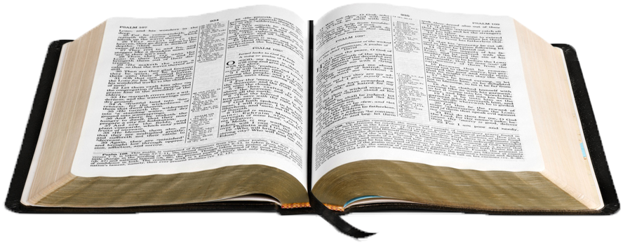 Open Holy Bible PNG image