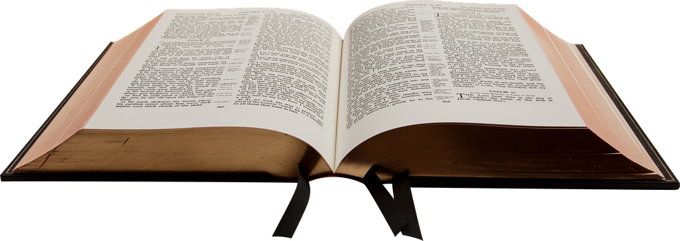 Open Holy Bible PNG image