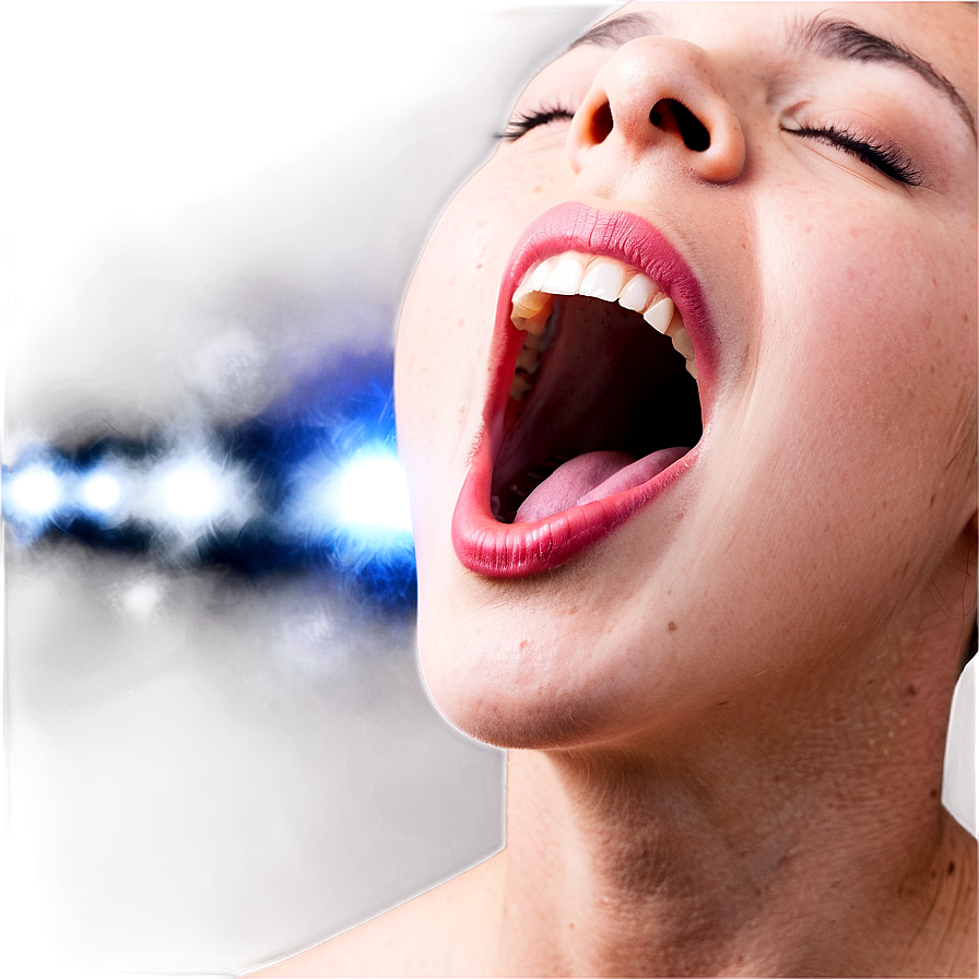 Open Mouth Singing Png Tuk PNG image