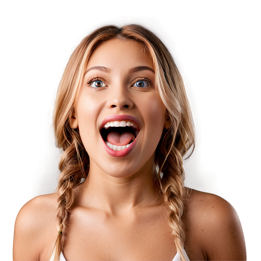 Open Mouth Smiling Wide Png Ctl PNG image