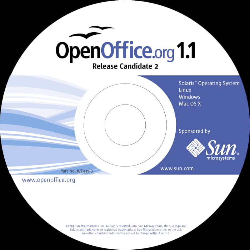 Open Office1.1 C D Design PNG image