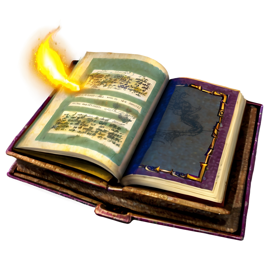 Open Spell Book Png 97 PNG image