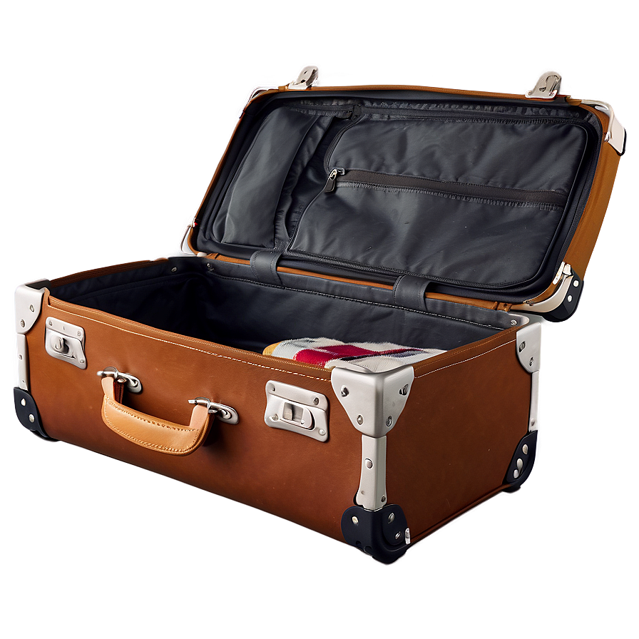 Open Suitcase For Camping Png Qkt89 PNG image