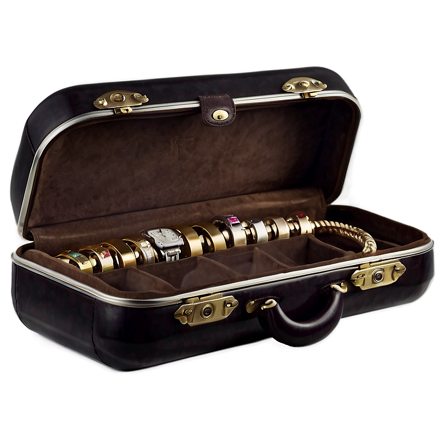 Open Suitcase With Jewellery Png 06212024 PNG image