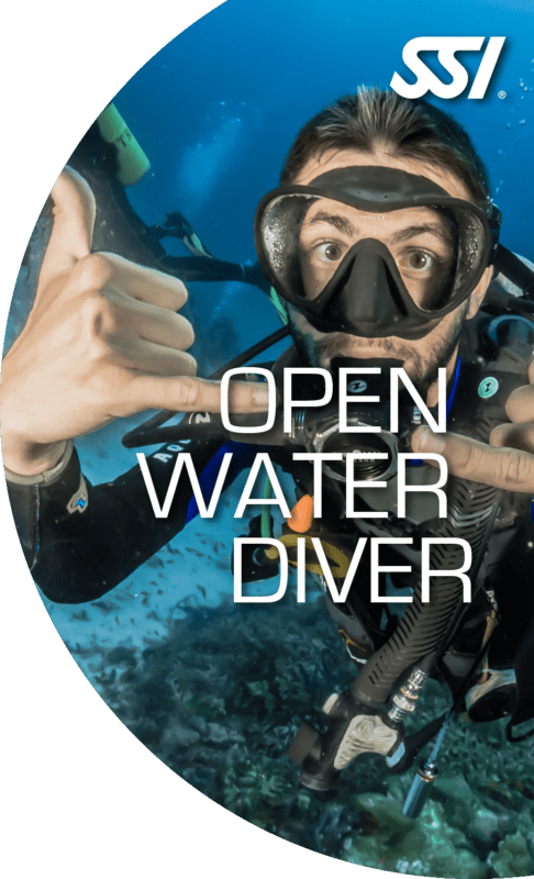 Open Water Diver Thumbs Up PNG image