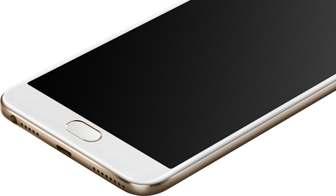 Oppo Smartphone Angled View PNG image