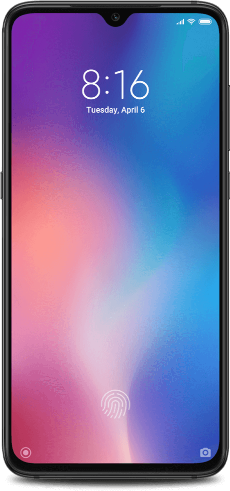 Oppo Smartphone Display Interface PNG image