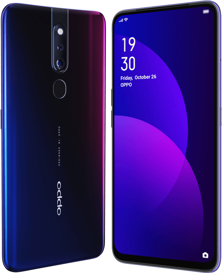 Oppo Smartphone Dual Camera Design PNG image