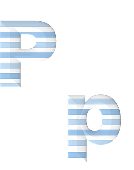 Optical Illusion Letters Pp PNG image