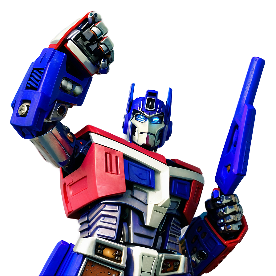 Optimus Prime Epic Pose Png 13 PNG image