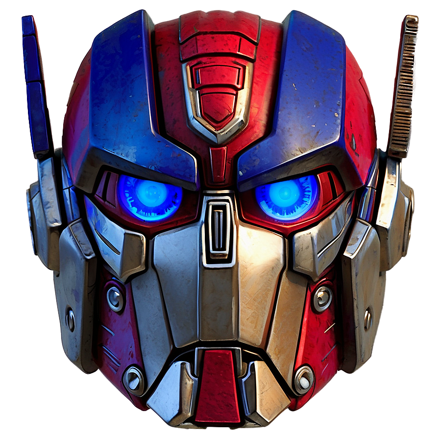 Optimus Prime Glowing Eyes Effect Png Vyy PNG image