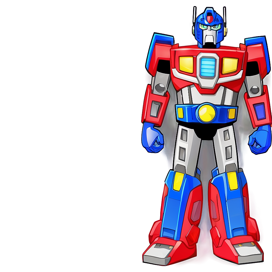 Optimus Prime Rescue Bots Edition Png 05252024 PNG image