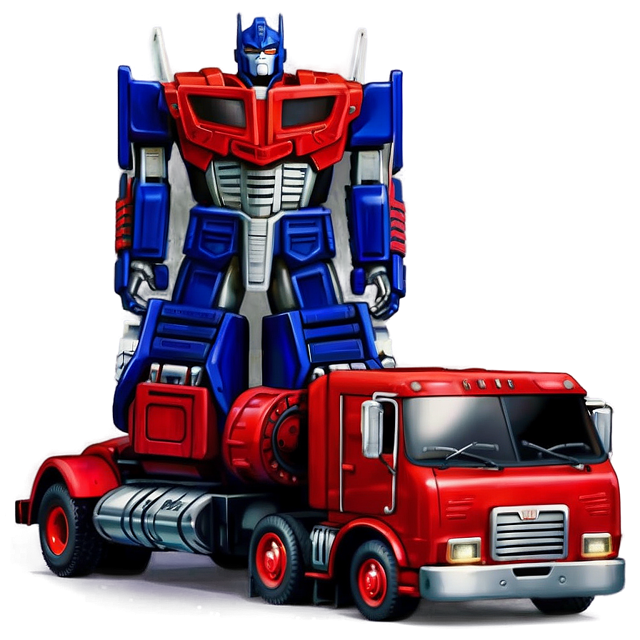 Optimus Prime Truck Mode Png Gcg29 PNG image