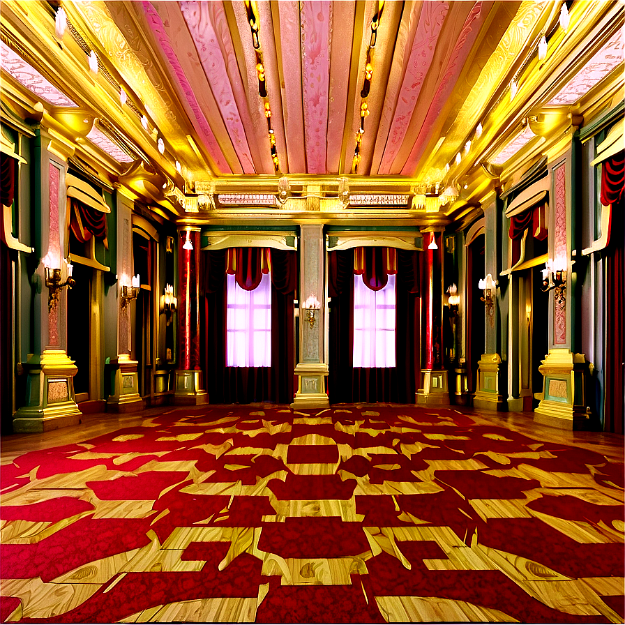 Opulent Ballroom Interior Png 4 PNG image