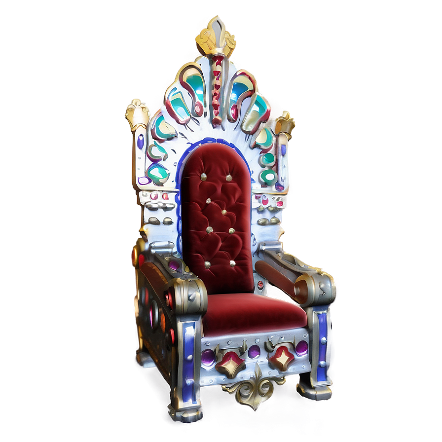 Opulent Throne For King Png 06262024 PNG image