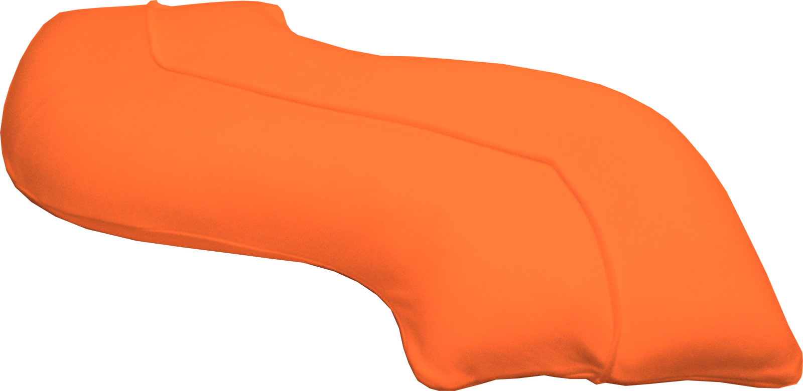 Orange Anime Body Pillow Cover PNG image