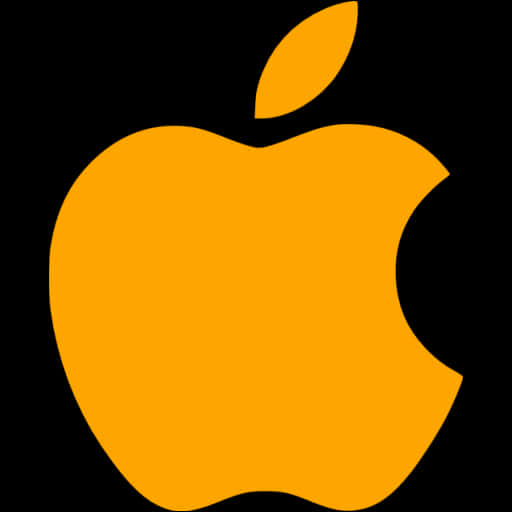 Orange Apple Logo PNG image