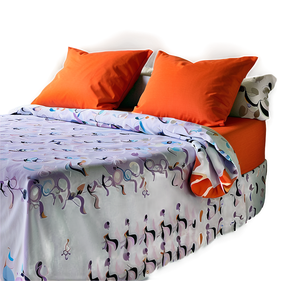 Orange Bed Sheet Png Iau60 PNG image