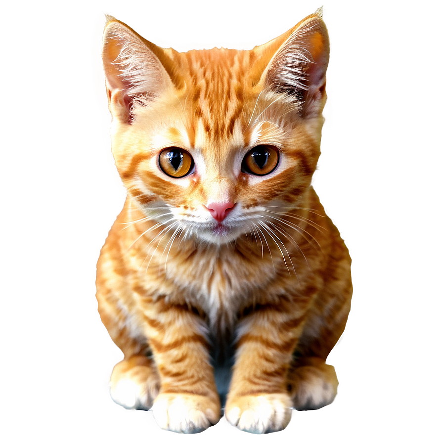 Orange Cat Png Iyk86 PNG image