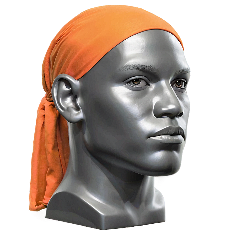 Orange Durag Png 05252024 PNG image