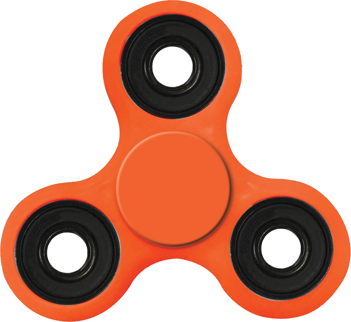 Orange Fidget Spinner.png PNG image