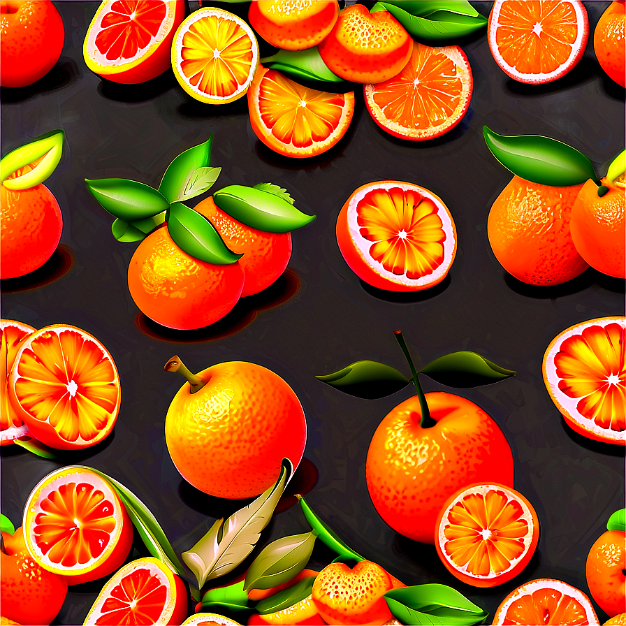 Orange Fruit Vector Png Hbb55 PNG image