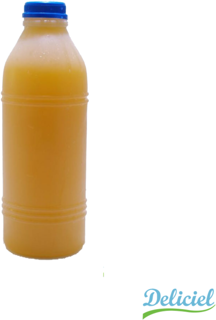 Orange Juice Plastic Bottle Delicie L PNG image