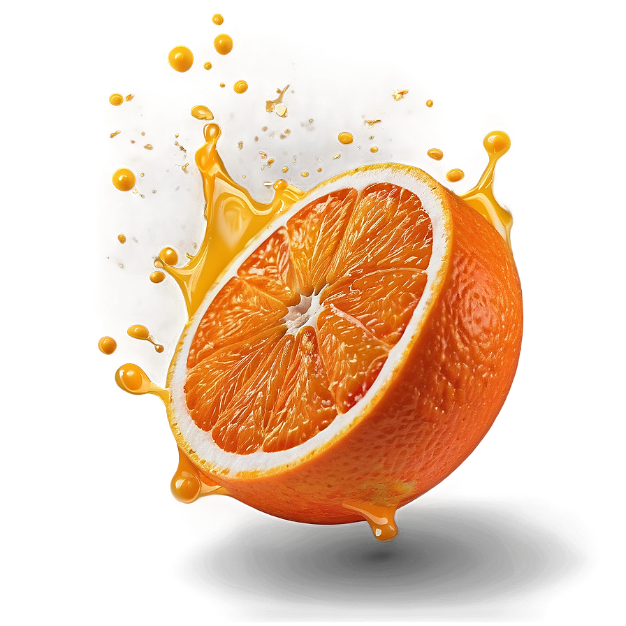 Orange Juice Splash Png 05032024 PNG image