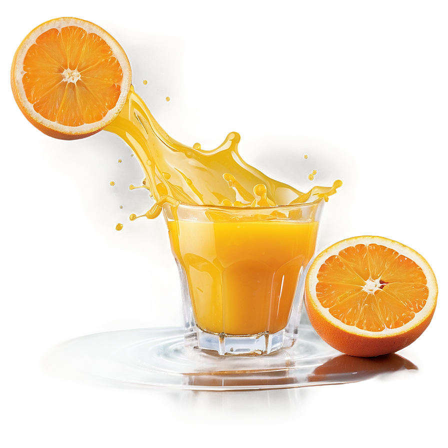Orange Juice Splash Png Dod PNG image
