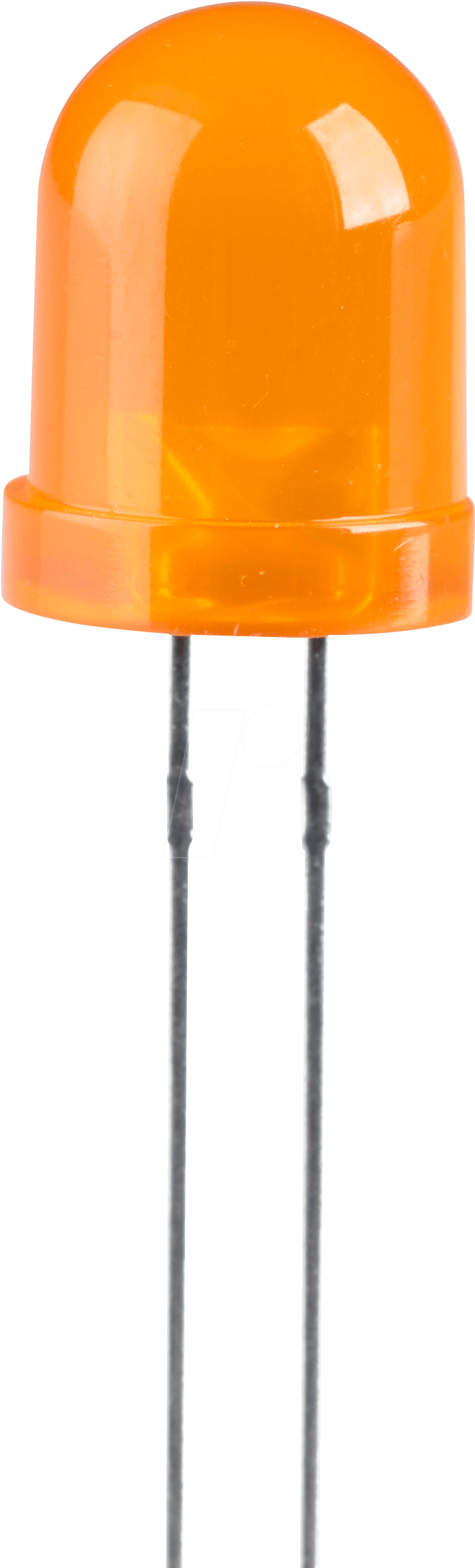 Orange L E D Component PNG image