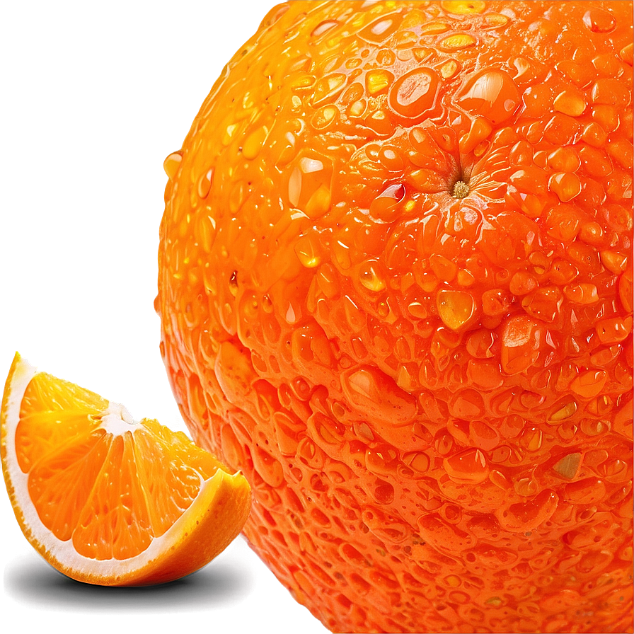 Orange Pulp Closeup Png 87 PNG image