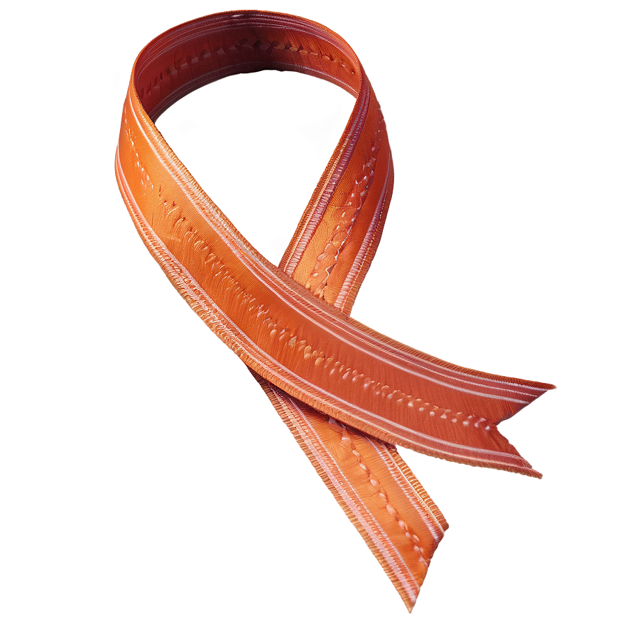 Orange Ribbon Curl Png 06242024 PNG image