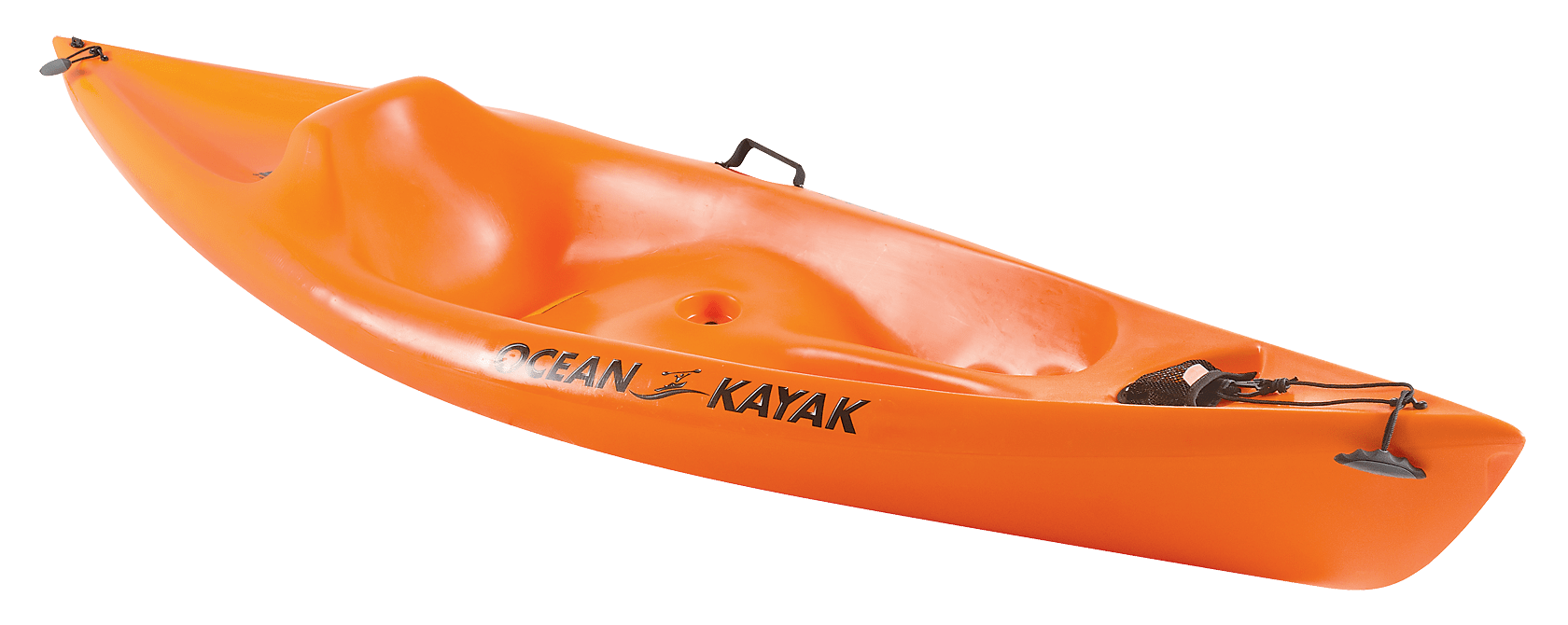 Orange Single Person Kayak PNG image