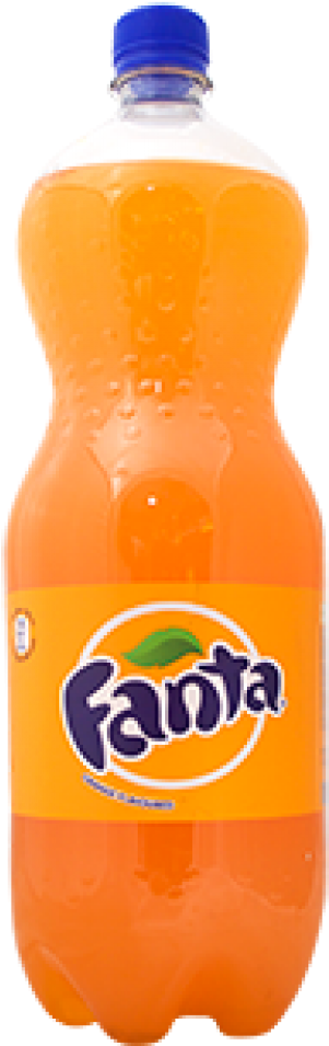 Orange Soda Bottle Fanta PNG image