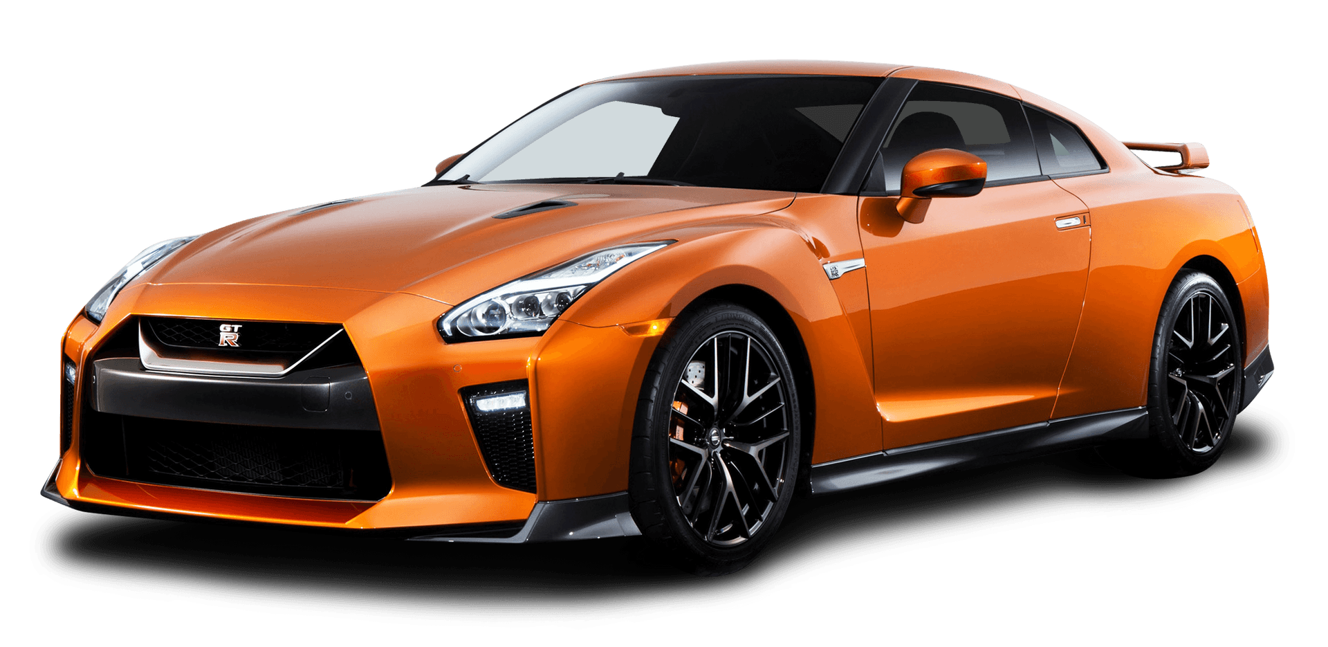 Orange Sports Car G T R PNG image