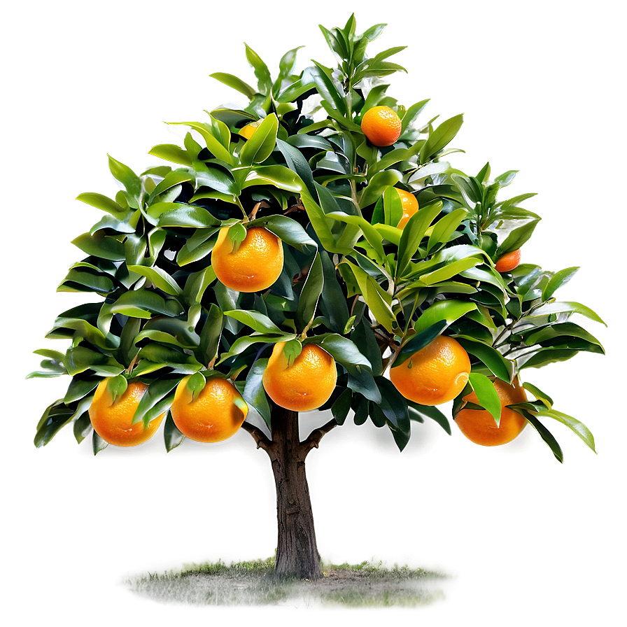 Orange Tree A PNG image