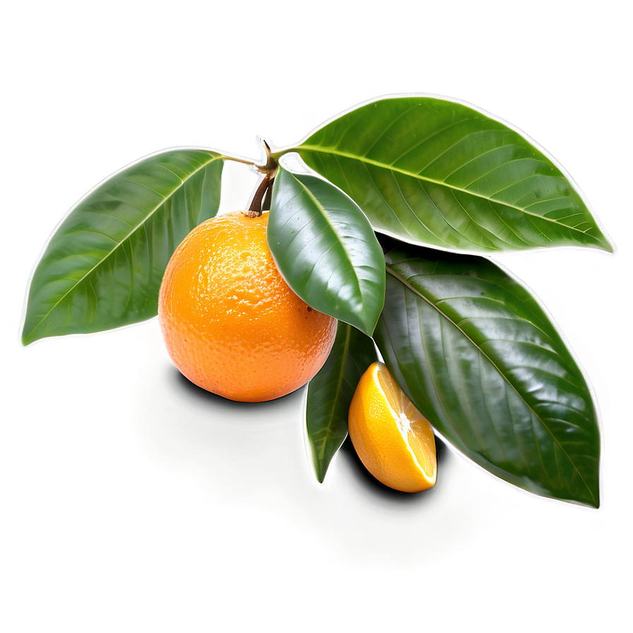 Oranges And Leaves Png Gmc38 PNG image