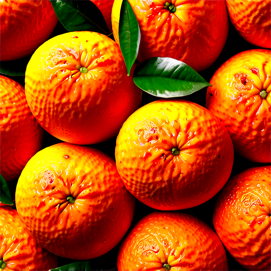 Oranges Close-up Png 06112024 PNG image