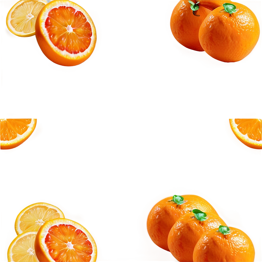 Oranges D PNG image