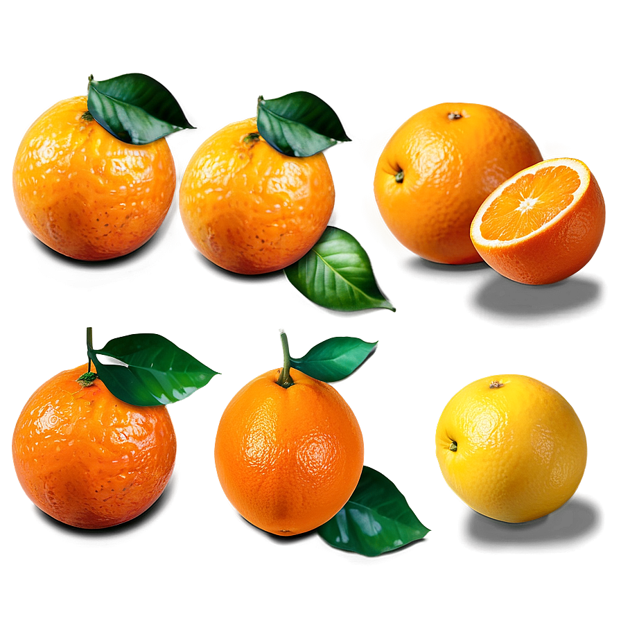 Oranges Set Png 06112024 PNG image